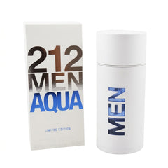 212 Men Aqua 3.4 oz EDT Spray – Limited Edition for Men