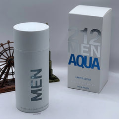212 Men Aqua 3.4 oz EDT Spray – Limited Edition for Men