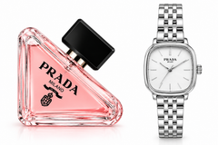 Prada Women’s Perfume & Silver Watch Gift Set – Luxury 2-Piece Gift Set